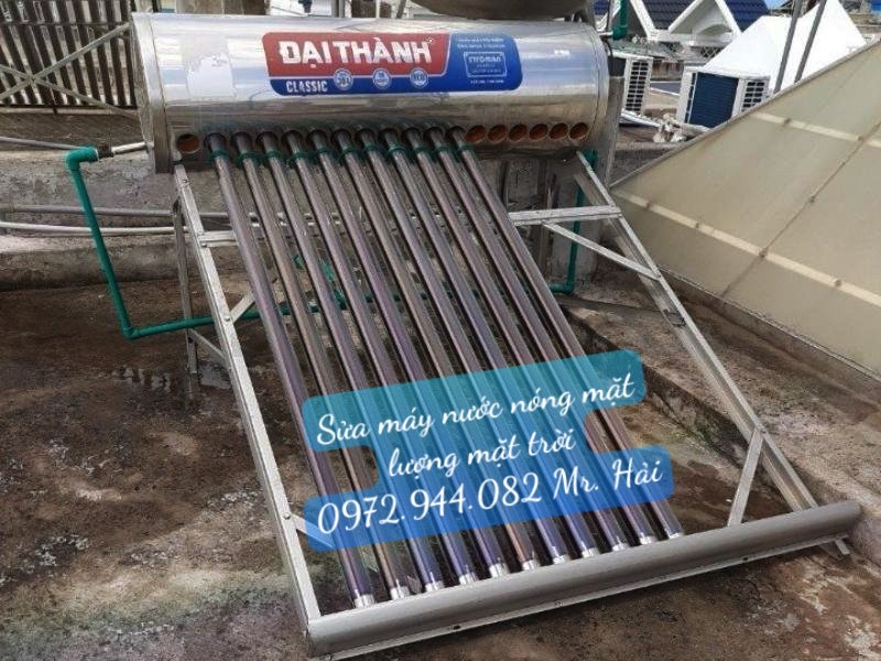 sửa máy nước nóng năng lượng mặt trời uy tín tại tphcm